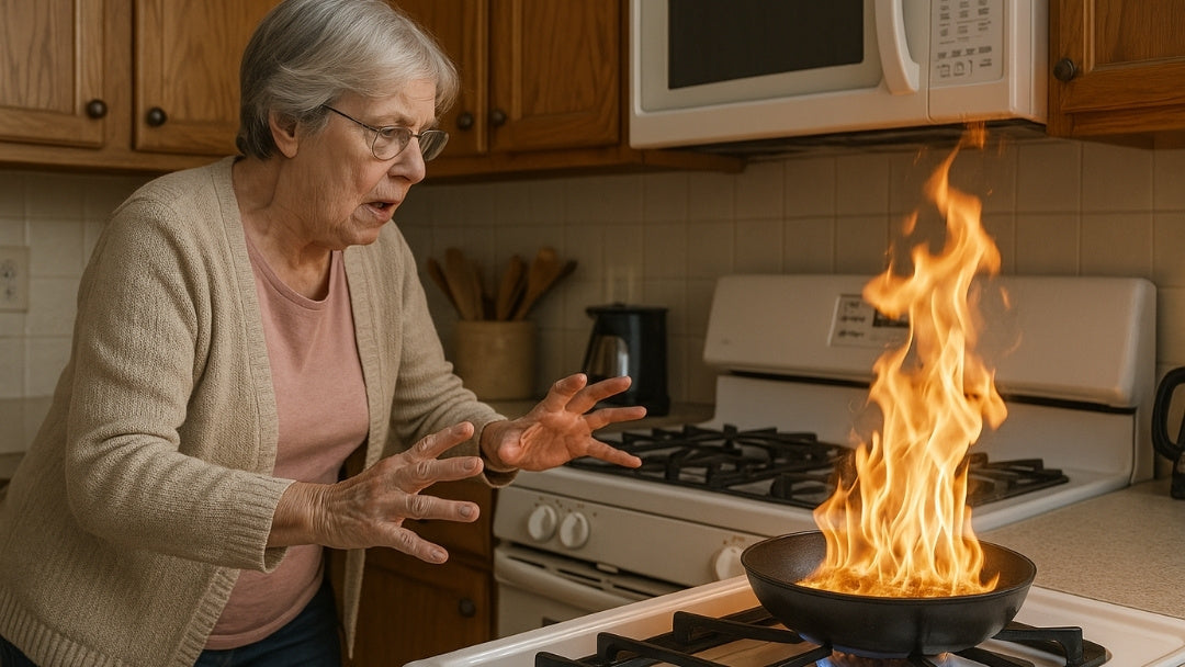 Les feux de cuisine chez les seniors : prévention, astuces et équipements adaptés
