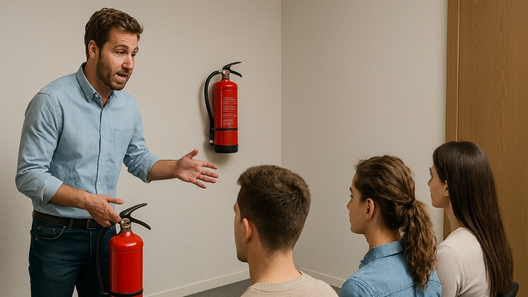 Comment former ses employés ou sa famille aux bons réflexes en cas d’incendie ?