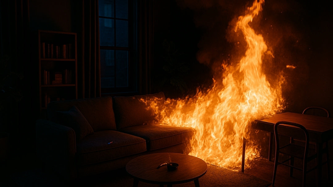 Incendies domestiques : pourquoi la nuit est le moment le plus dangereux