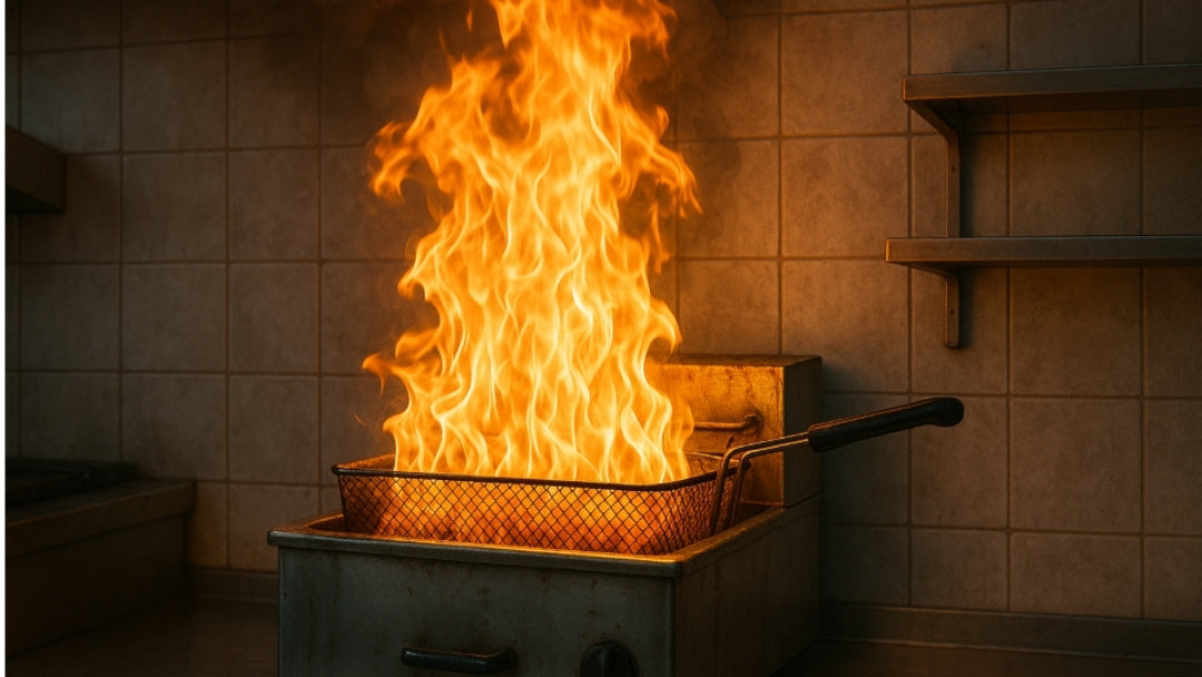 Feu de friteuse ou d’huile : les erreurs à éviter absolument