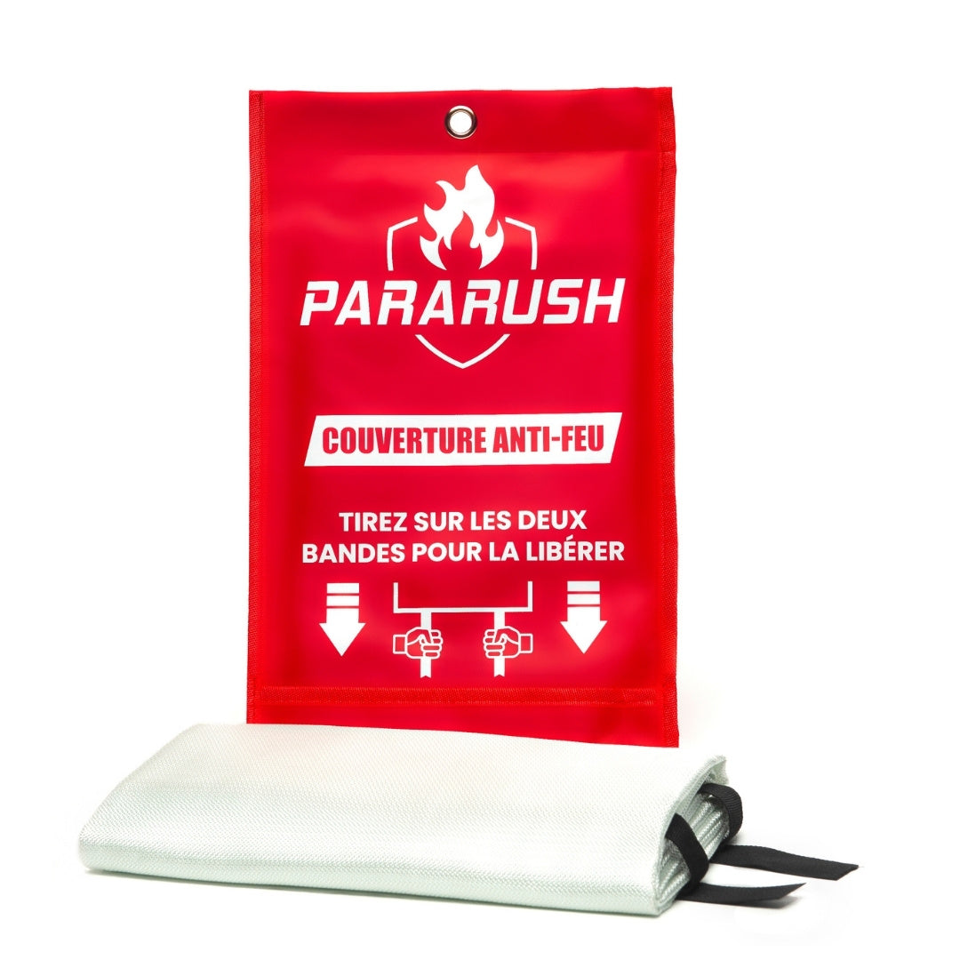 Couverture Anti-Feu ParaRush® – Éteignez un départ de feu en 2 secondes